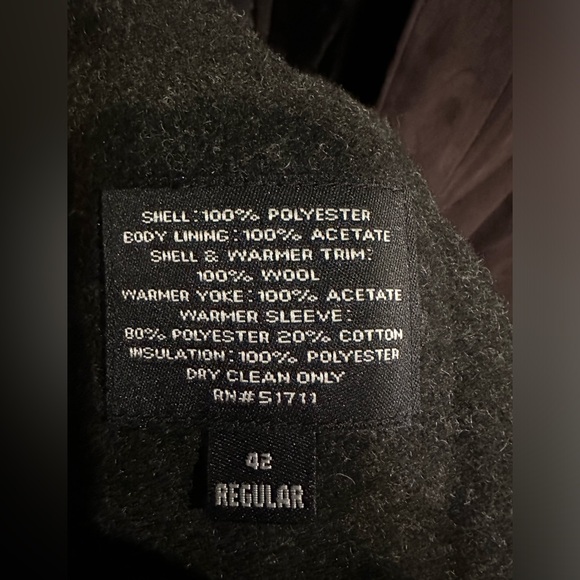 Calvin Klein men’s jacket 42 regular brown with charcoal lining - Picture 6 of 6